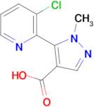 5-(3-Chloro-pyridin-2-yl)-1-methyl-1H-pyrazole-4-carboxylic acid
