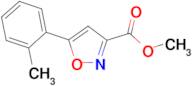 5-o-Tolyl-isoxazole-3-carboxylic acid methyl ester