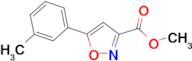 5-m-Tolyl-isoxazole-3-carboxylic acid methyl ester