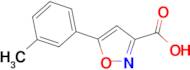 5-m-Tolyl-isoxazole-3-carboxylic acid