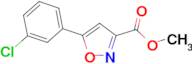 5-(3-Chloro-phenyl)-isoxazole-3-carboxylic acid methyl ester