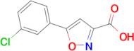 5-(3-Chloro-phenyl)-isoxazole-3-carboxylic acid