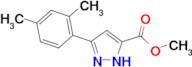 5-(2,4-Dimethyl-phenyl)-1H-pyrazole-3-carboxylic acid methyl ester