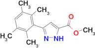 5-(2,3,5,6-Tetramethyl-phenyl)-1H-pyrazole-3-carboxylic acid methyl ester