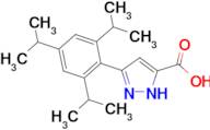 5-(2,4,6-Triisopropyl-phenyl)-1H-pyrazole-3-carboxylic acid