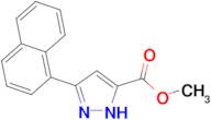 5-Naphthalen-1-yl-1H-pyrazole-3-carboxylic acid methyl ester