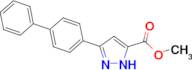 5-Biphenyl-4-yl-1H-pyrazole-3-carboxylic acid methyl ester