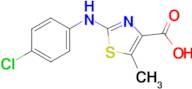 2-(4-Chloro-phenylamino)-5-methyl-thiazole-4-carboxylic acid