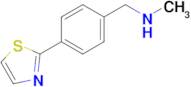 N-Methyl-4-(1,3-thaizol-2-y)benzyalmine