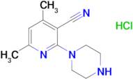 4,6-Dimethyl-2-piperazin-1-yl-nicotinonitrile; hydrochloride