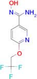 N-Hydroxy-6-(2,2,2-trifluoro-ethoxy)-nicotinamidine