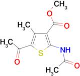 5-Acetyl-2-acetylamino-4-methyl-thiophene-3-carboxylic acid methyl ester