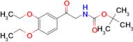 tert-butyl (2-(3,4-diethoxyphenyl)-2-oxoethyl)carbamate