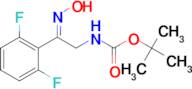 tert-butyl (Z)-(2-(2,6-difluorophenyl)-2-(hydroxyimino)ethyl)carbamate