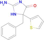 2-amino-5-benzyl-5-(thiophen-2-yl)-4,5-dihydro-1H-imidazol-4-one