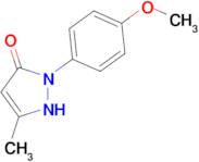 1-(4-methoxyphenyl)-3-methyl-4,5-dihydro-1H-pyrazol-5-one