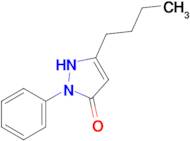 3-butyl-1-phenyl-4,5-dihydro-1H-pyrazol-5-one