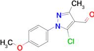 5-chloro-1-(4-methoxyphenyl)-3-methyl-1H-pyrazole-4-carbaldehyde