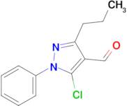 5-chloro-1-phenyl-3-propyl-1H-pyrazole-4-carbaldehyde