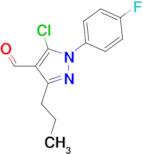 5-chloro-1-(4-fluorophenyl)-3-propyl-1H-pyrazole-4-carbaldehyde