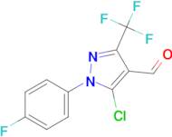 5-chloro-1-(4-fluorophenyl)-3-(trifluoromethyl)-1H-pyrazole-4-carbaldehyde