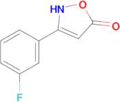 3-(3-fluorophenyl)-1,2-oxazol-5-ol
