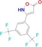 3-[3,5-bis(trifluoromethyl)phenyl]-1,2-oxazol-5-ol