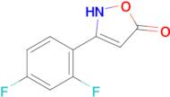 3-(2,4-difluorophenyl)-1,2-oxazol-5-ol