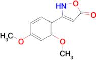 3-(2,4-dimethoxyphenyl)-1,2-oxazol-5-ol