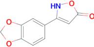 3-(2H-1,3-benzodioxol-5-yl)-1,2-oxazol-5-ol