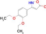 3-(3,4-diethoxyphenyl)-1,2-oxazol-5-ol