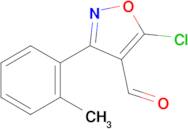 5-chloro-3-(2-methylphenyl)-1,2-oxazole-4-carbaldehyde