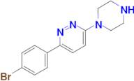 3-(4-bromophenyl)-6-(piperazin-1-yl)pyridazine