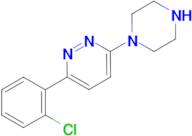 3-(2-chlorophenyl)-6-(piperazin-1-yl)pyridazine