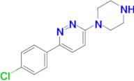 3-(4-chlorophenyl)-6-(piperazin-1-yl)pyridazine
