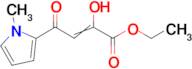 ethyl 4-(1-methyl-1H-pyrrol-2-yl)-2,4-dioxobutanoate