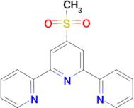 4'-(Methylsulfonyl)-2,2' : 6',2"-terpyridine