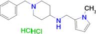 1-benzyl-N-[(1-methyl-1H-pyrrol-2-yl)methyl]piperidin-4-amine dihydrochloride