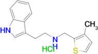 [2-(1H-indol-3-yl)ethyl][(3-methylthiophen-2-yl)methyl]amine hydrochloride