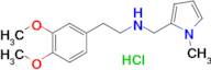 [2-(3,4-dimethoxyphenyl)ethyl][(1-methyl-1H-pyrrol-2-yl)methyl]amine hydrochloride