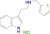 [2-(1H-indol-3-yl)ethyl][(thiophen-2-yl)methyl]amine hydrochloride