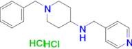 1-benzyl-N-[(pyridin-4-yl)methyl]piperidin-4-amine dihydrochloride