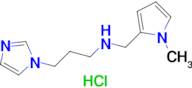 [3-(1H-imidazol-1-yl)propyl][(1-methyl-1H-pyrrol-2-yl)methyl]amine hydrochloride