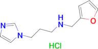 [(furan-2-yl)methyl][3-(1H-imidazol-1-yl)propyl]amine hydrochloride
