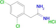 2-(2,4-dichlorophenyl)ethanimidamide hydrochloride