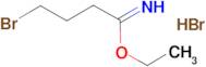 ethyl 4-bromobutanecarboximidate hydrobromide