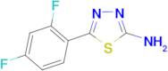 5-(2,4-difluorophenyl)-1,3,4-thiadiazol-2-amine