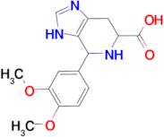 4-(3,4-dimethoxyphenyl)-3H,4H,5H,6H,7H-imidazo[4,5-c]pyridine-6-carboxylic acid