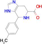 4-(4-methylphenyl)-3H,4H,5H,6H,7H-imidazo[4,5-c]pyridine-6-carboxylic acid