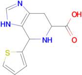 4-(thiophen-2-yl)-3H,4H,5H,6H,7H-imidazo[4,5-c]pyridine-6-carboxylic acid